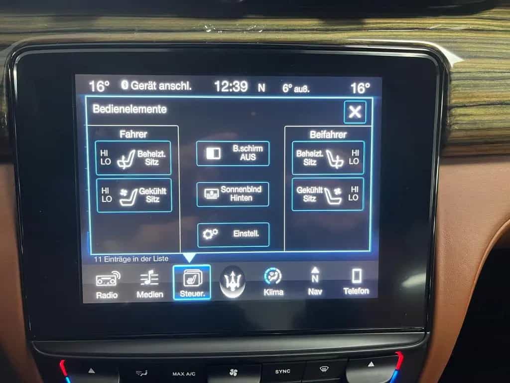 Maserati Quattroporte S Q4 3,0l V6 SHZ/ Sitzbelüftung/ACC 01/2017-photo-17