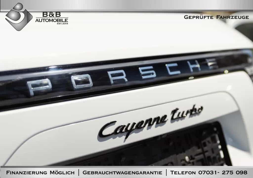 Porsche Cayenne Turbo 2HAND/AHK/SportChrono/NAVI/AppleCa 12/2019-photo-12