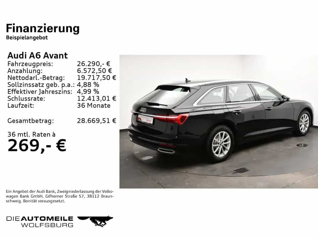 Audi A6 Avant 40TDI S tronic AHK/TOUR/NAVI/LED 12/2019-photo-1