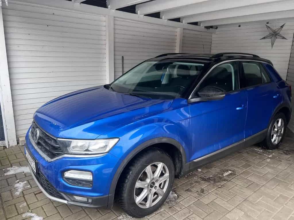 Volkswagen T-Roc 1.0 TSI - Top Zustand 8 fach bereift AHK 06/2018-photo-3