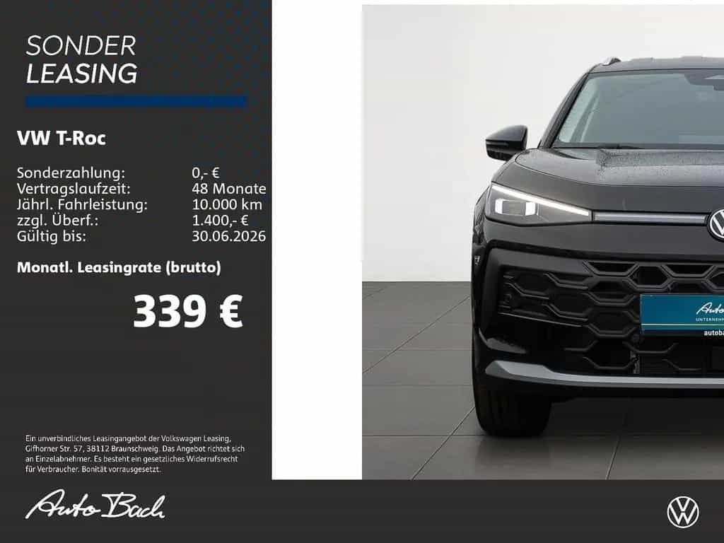 Volkswagen T-Roc Style 1.5 l eTSI OPF 110 kW (150 P S) 7-Ga null-photo-1