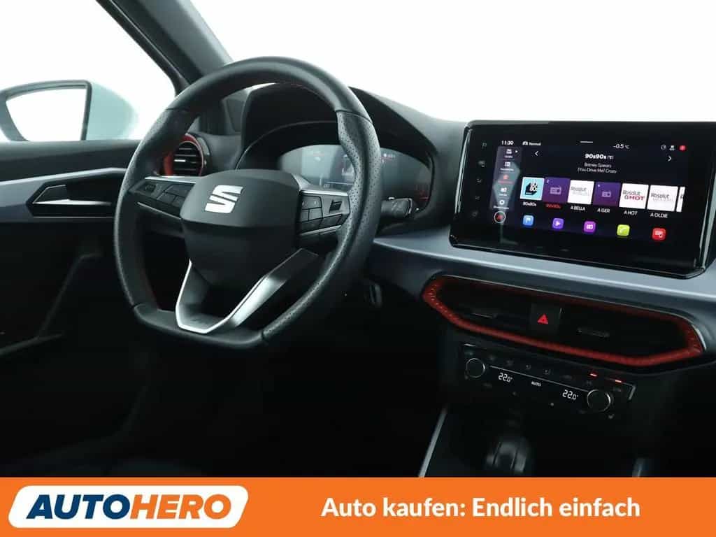 Seat Arona 1.0 TSI FR Aut.*NAVI*LED*PDC*SHZ*TEMPO*ALU 10/2023-photo-12