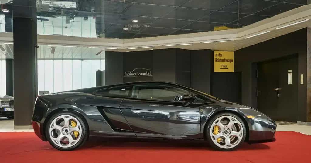 Lamborghini Gallardo BRD Fzg. 2.HAND 5.0 v10 schwarz Nero 09/2004-photo-11
