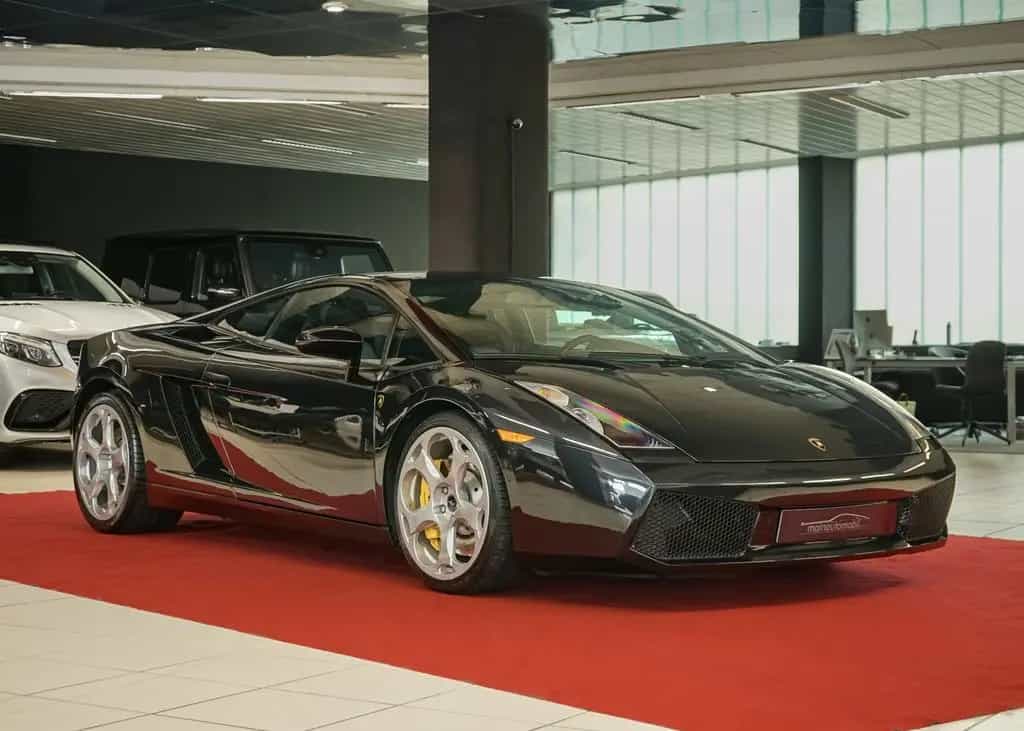 Lamborghini Gallardo BRD Fzg. 2.HAND 5.0 v10 schwarz Nero 09/2004-photo-13