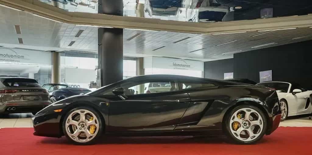 Lamborghini Gallardo BRD Fzg. 2.HAND 5.0 v10 schwarz Nero 09/2004-photo-4