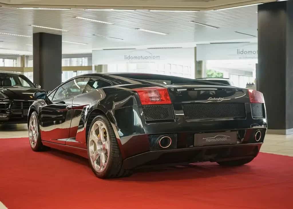 Lamborghini Gallardo BRD Fzg. 2.HAND 5.0 v10 schwarz Nero 09/2004-photo-5