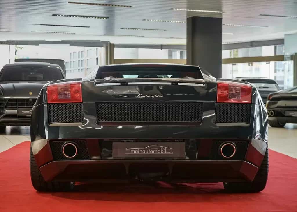 Lamborghini Gallardo BRD Fzg. 2.HAND 5.0 v10 schwarz Nero 09/2004-photo-8