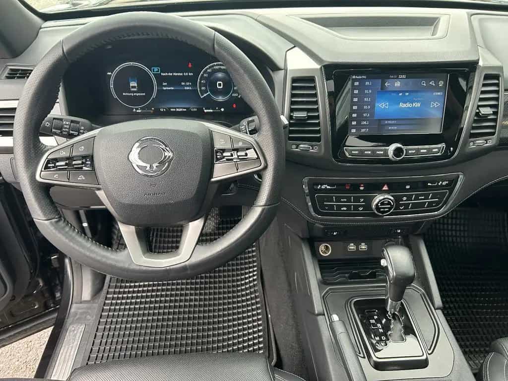 Ssangyong MUSSO 4WD Black Line Edition Automatik 3000 kg 08/2024-photo-13
