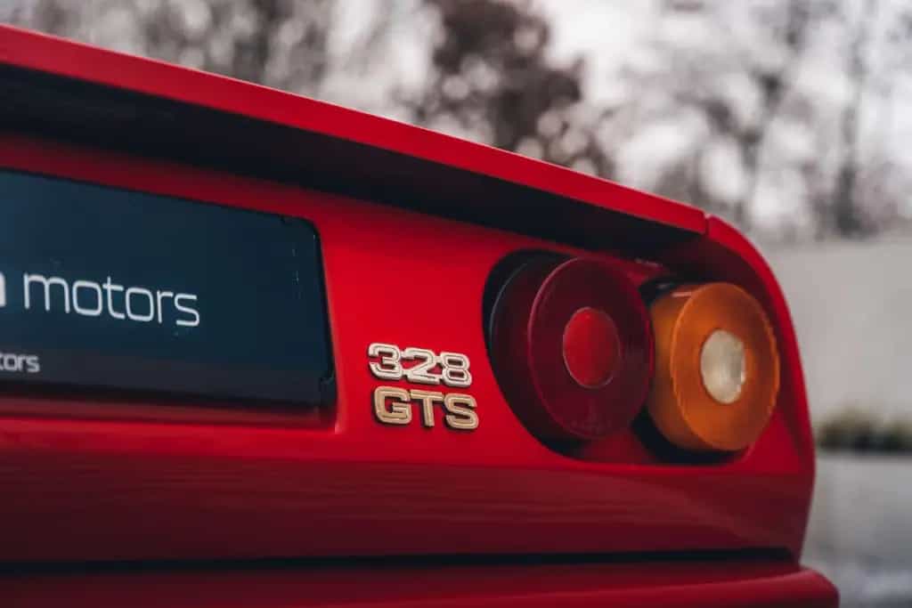 Ferrari 328 GTS / Rosso Corsa / Crema Leather 09/1986-photo-10
