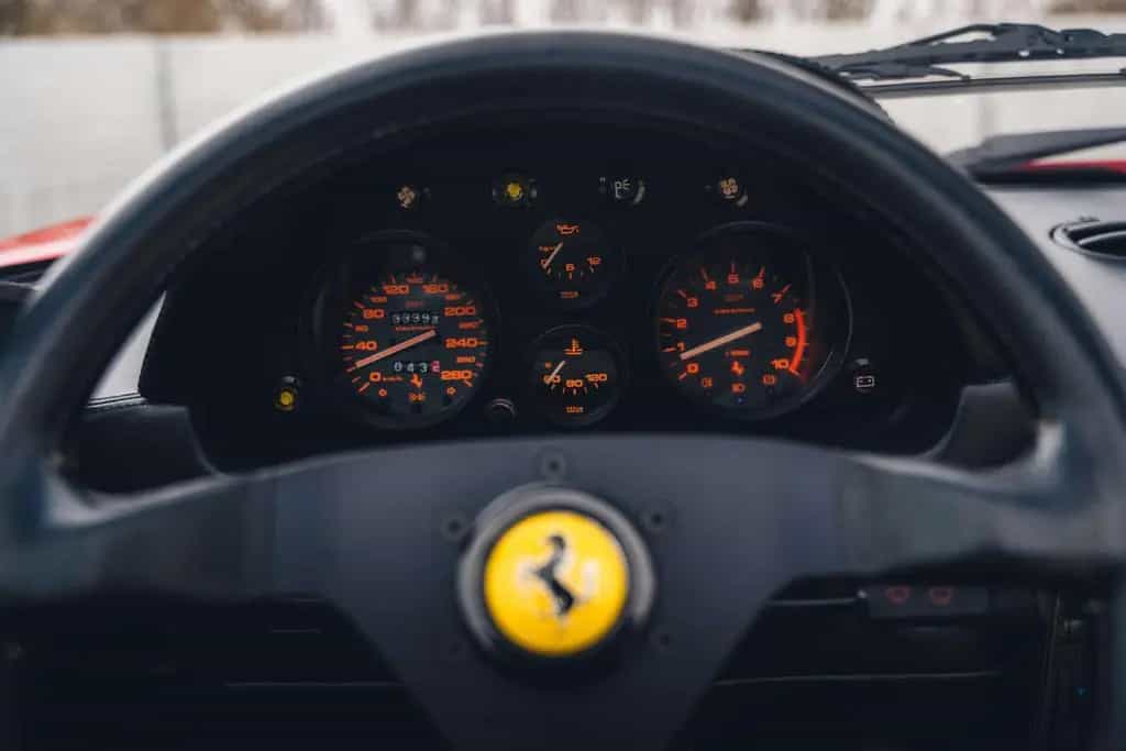 Ferrari 328 GTS / Rosso Corsa / Crema Leather 09/1986-photo-11