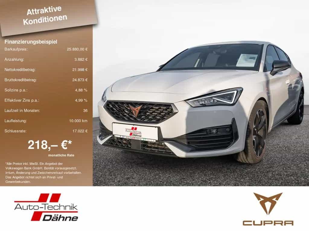 Cupra Leon 1.5 TSI PDC SHZ DCC KAMERA NAVI ACC LED 12/2023-photo-0