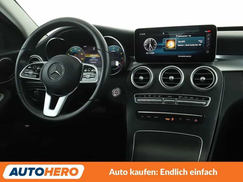 Mercedes-Benz C-Class 180 CGI T Avantgarde Aut.*NAVI*LED*TEMPO*CAM* 12/2018-photo-12