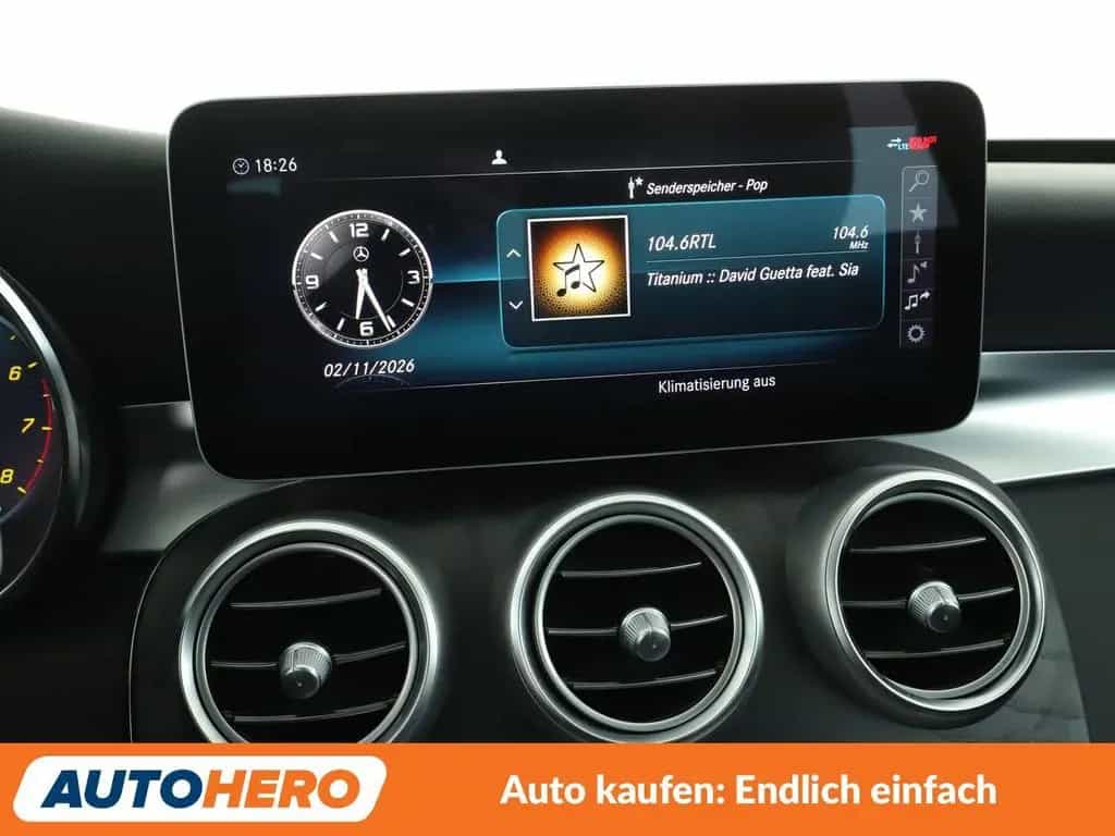 Mercedes-Benz C-Class 180 CGI T Avantgarde Aut.*NAVI*LED*TEMPO*CAM* 12/2018-photo-23