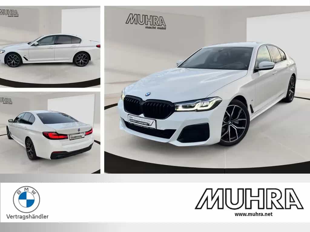 BMW 5 Series 520d Lim M Sport 19" HUD Lenkradhzg. Laserlicht 12/2021-photo-0