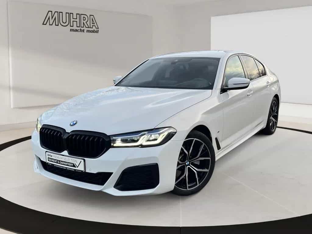 BMW 5 Series 520d Lim M Sport 19" HUD Lenkradhzg. Laserlicht 12/2021-photo-1