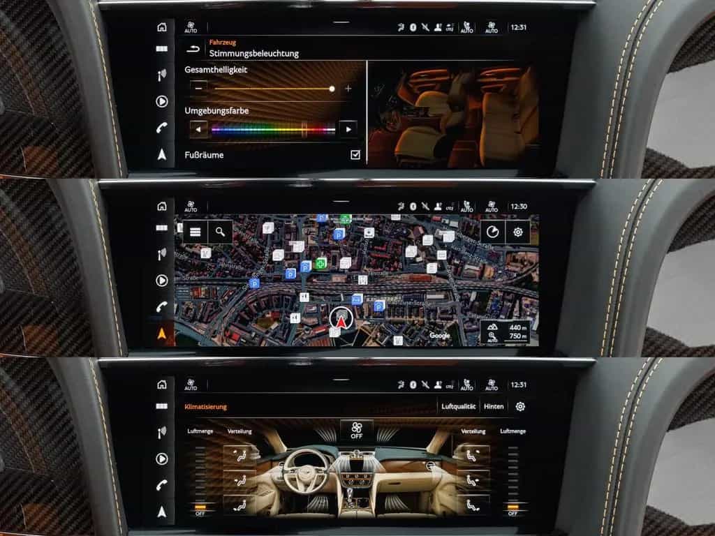 Bentley Bentayga S V8 / Mandarin - Lederfarbe 02/2024-photo-15