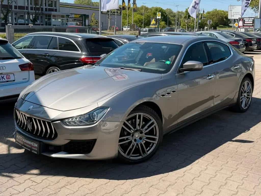 Maserati Ghibli 3.0 V6 350HP GranLusso VOLLEDER*20ZLL*NAV 07/2018-photo-0
