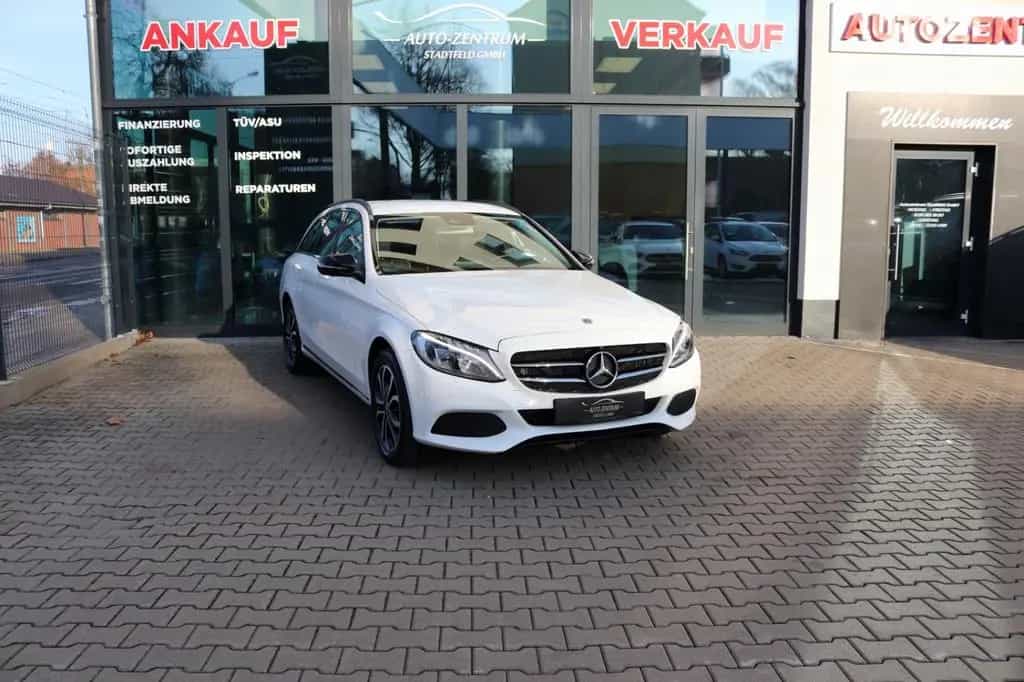 Mercedes-Benz C-Class 200 T-Modell 4Matic Navi Kamera LED Klima 06/2018-photo-0