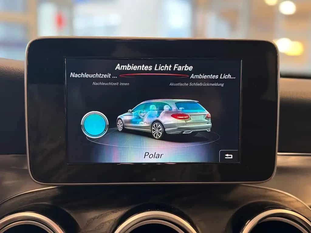 Mercedes-Benz C-Class 200T AMG 9G-Tr. Rü-Ka SHZ LED Ambiente Navi 04/2018-photo-27