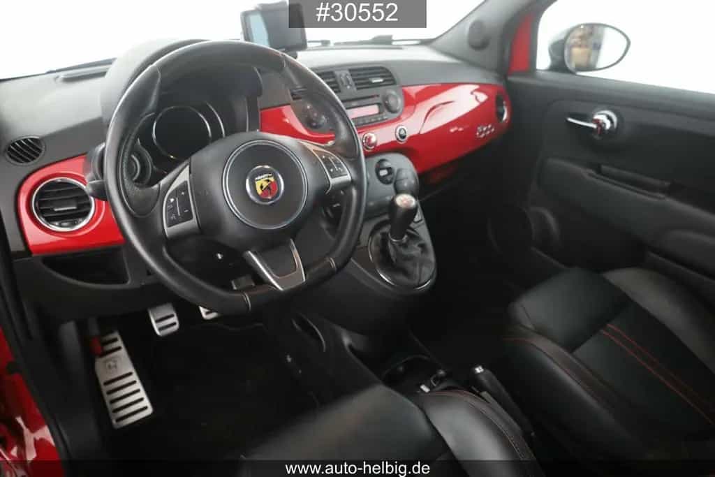 Abarth 595 Turismo +BI-XENON+PDC+BICOLORE+ 06/2016-photo-9