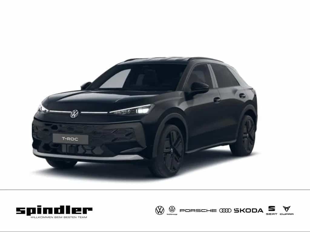 Volkswagen T-Roc Style 150 PS DSG BLACK ST WINTERRÄDER uvm. null-photo-0