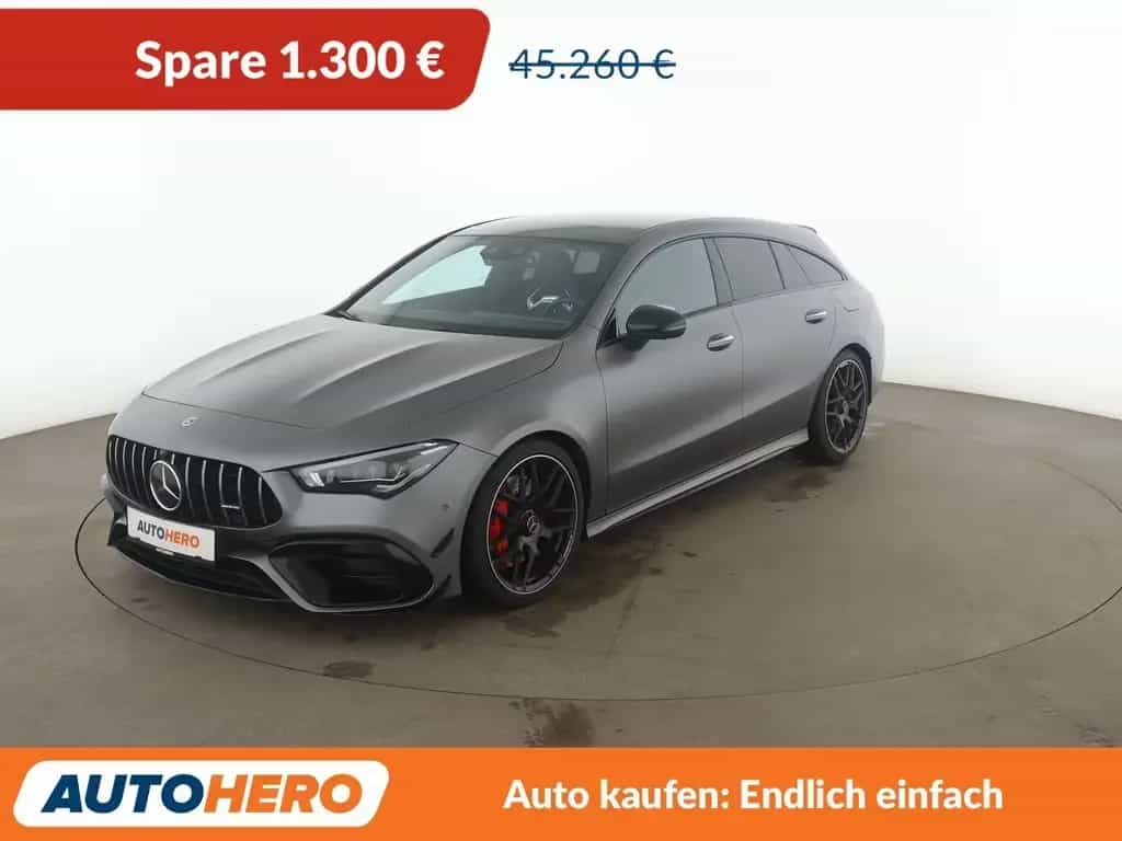 Mercedes-Benz CLA-Class 45 Shooting Brake AMG S 4Matic Aut.*MBUX*ACC 04/2021-photo-0