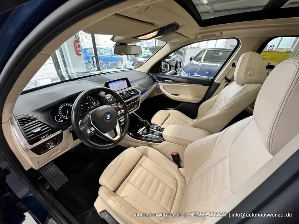 BMW X3 xDrive 30 d xLine PANORAMA LEDER (beige) KAM 09/2021-photo-10