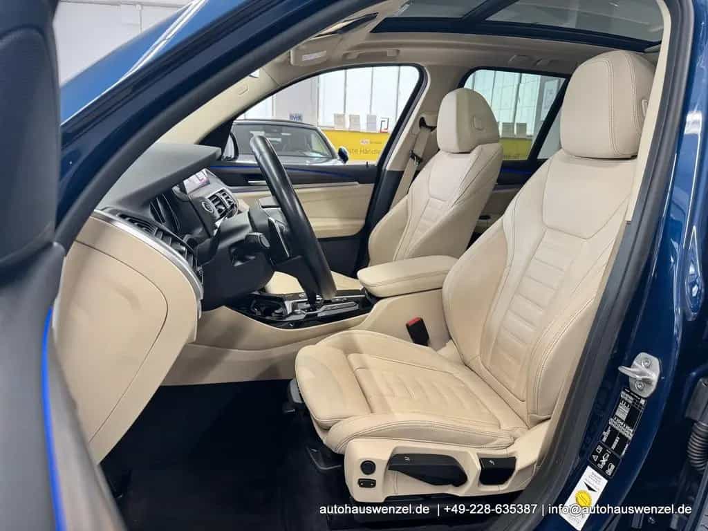 BMW X3 xDrive 30 d xLine PANORAMA LEDER (beige) KAM 09/2021-photo-12