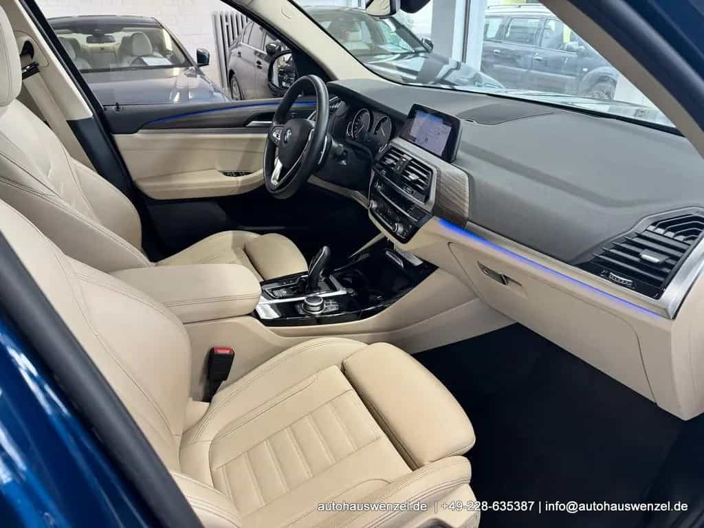 BMW X3 xDrive 30 d xLine PANORAMA LEDER (beige) KAM 09/2021-photo-16