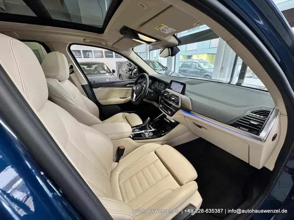 BMW X3 xDrive 30 d xLine PANORAMA LEDER (beige) KAM 09/2021-photo-17