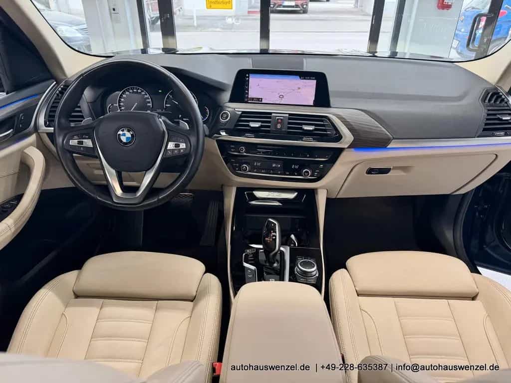BMW X3 xDrive 30 d xLine PANORAMA LEDER (beige) KAM 09/2021-photo-20