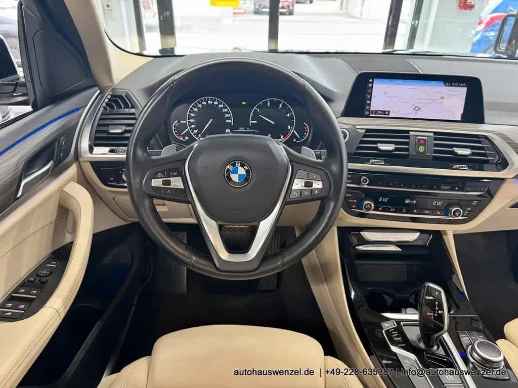 BMW X3 xDrive 30 d xLine PANORAMA LEDER (beige) KAM 09/2021-photo-21