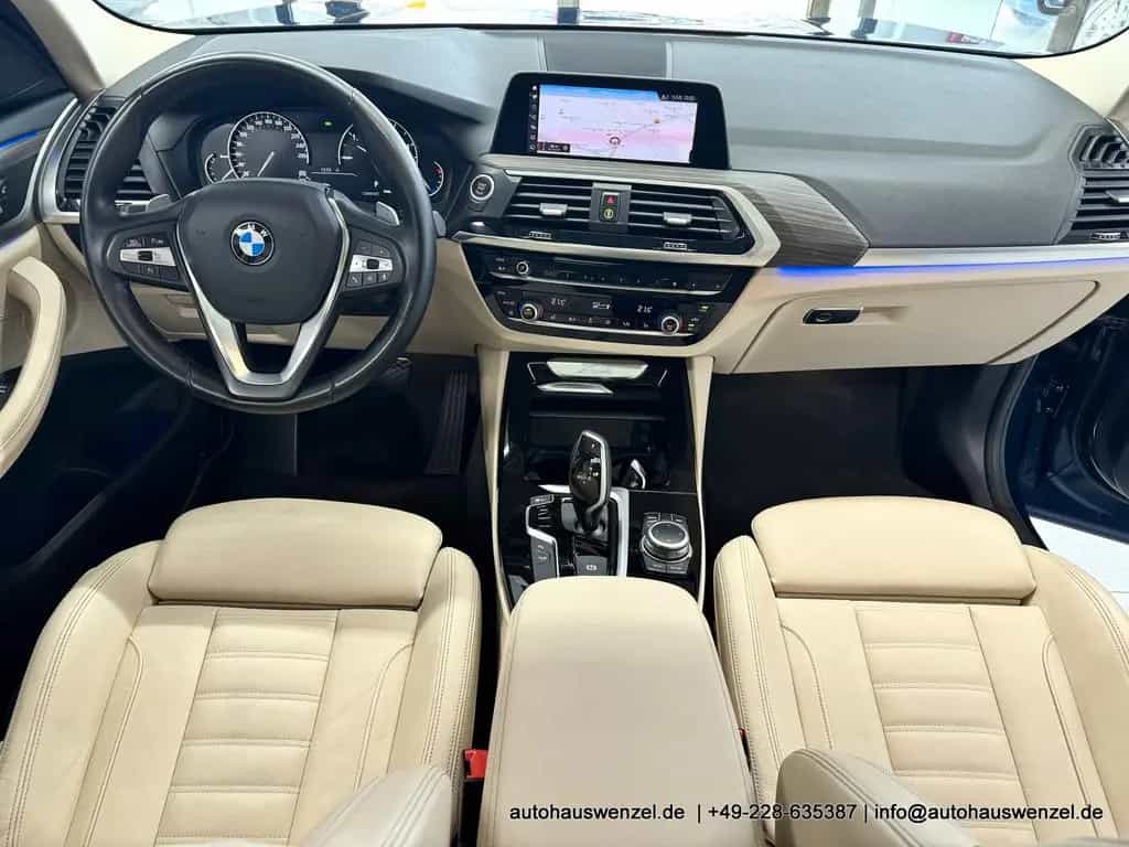 BMW X3 xDrive 30 d xLine PANORAMA LEDER (beige) KAM 09/2021-photo-22
