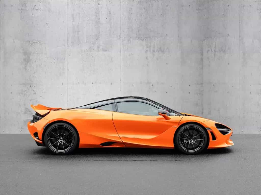 McLaren 750S Coupé Ventura Orange, Interior Carbon 06/2024-photo-1