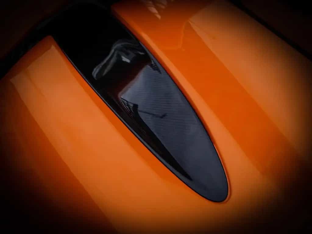 McLaren 750S Coupé Ventura Orange, Interior Carbon 06/2024-photo-14