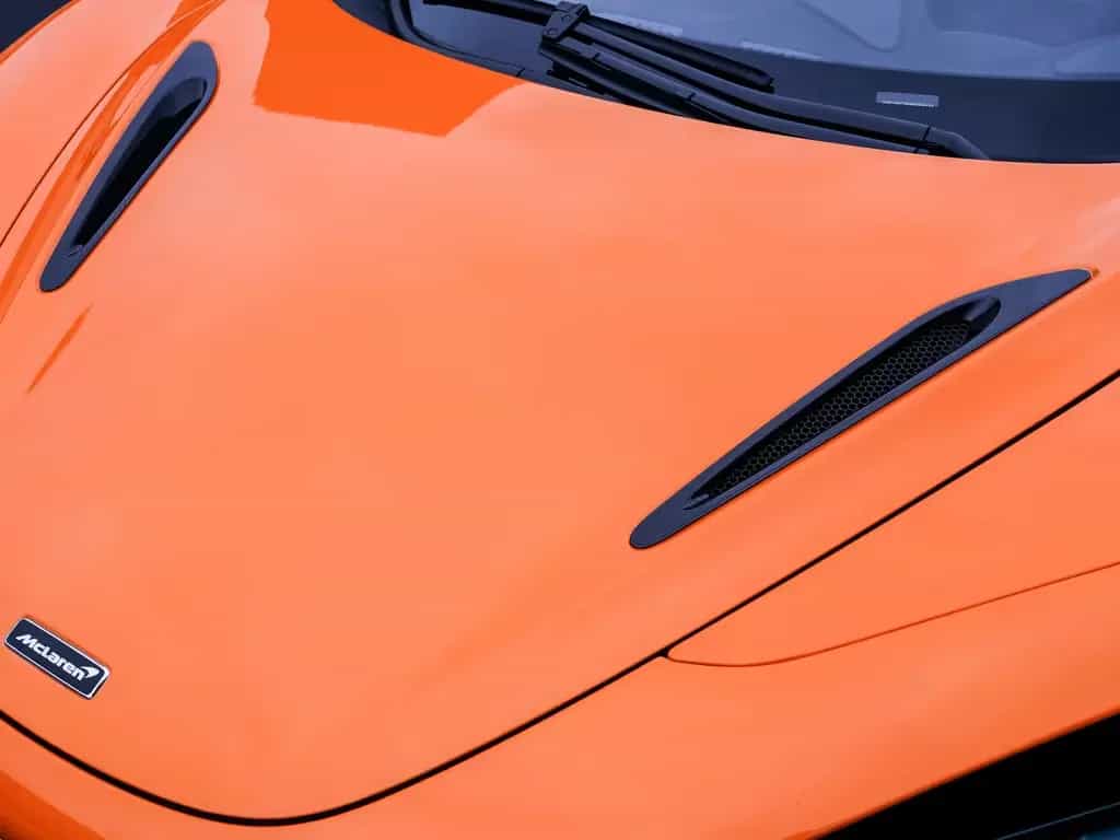 McLaren 750S Coupé Ventura Orange, Interior Carbon 06/2024-photo-15