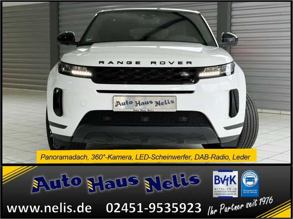 Land Rover Range Rover Rover Evoque 2.0 D180 S AWD Panorama 360° 04/2020-photo-2