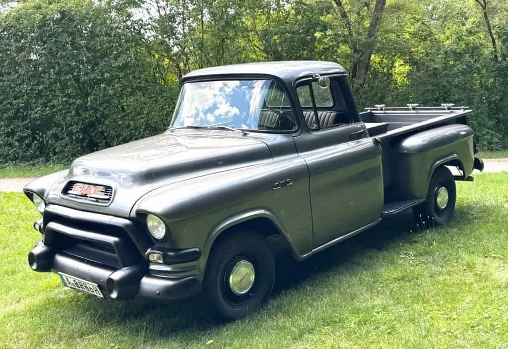 GMC 100 Pickup 1956 Stepside Longbed, V8, 5,7 L 07/1956-photo-1