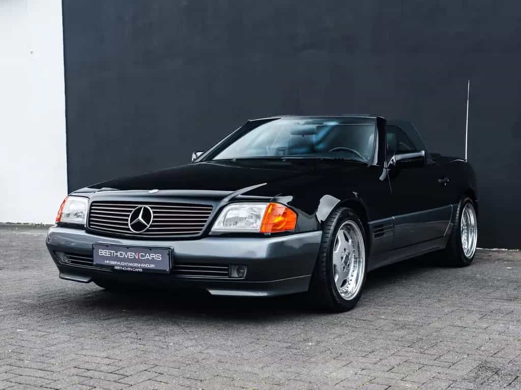 Mercedes-Benz SL 500 2HAND wie NEU! DEUTSCH!!H ZULASSUNG 10/1990-photo-0