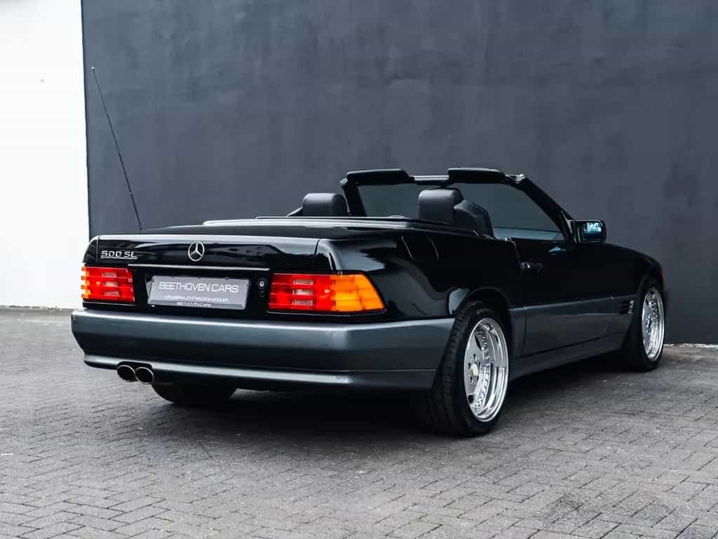 Mercedes-Benz SL 500 2HAND wie NEU! DEUTSCH!!H ZULASSUNG 10/1990-photo-11
