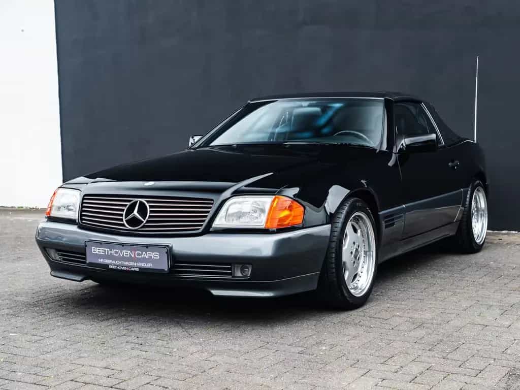 Mercedes-Benz SL 500 2HAND wie NEU! DEUTSCH!!H ZULASSUNG 10/1990-photo-12