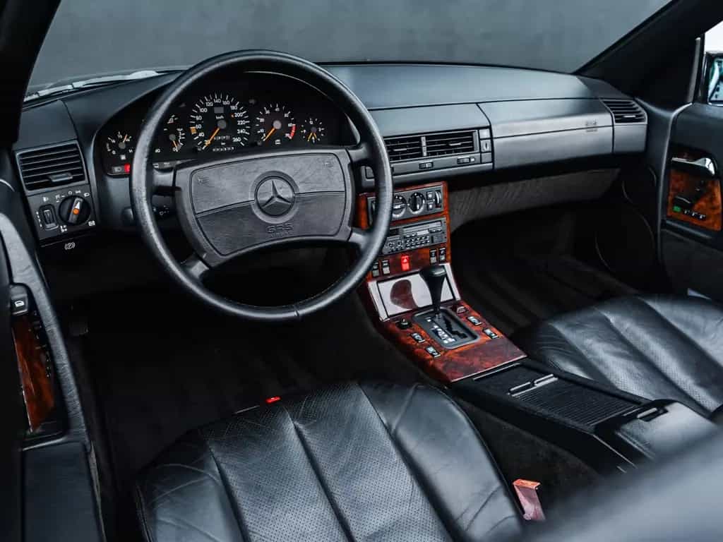 Mercedes-Benz SL 500 2HAND wie NEU! DEUTSCH!!H ZULASSUNG 10/1990-photo-24