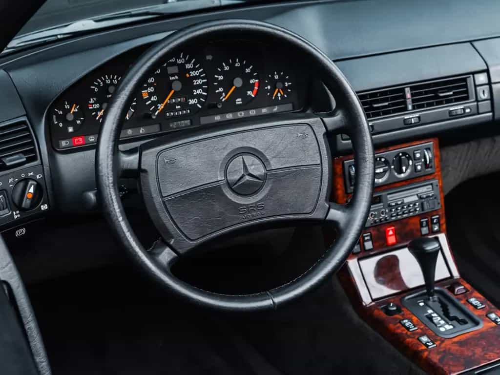 Mercedes-Benz SL 500 2HAND wie NEU! DEUTSCH!!H ZULASSUNG 10/1990-photo-26