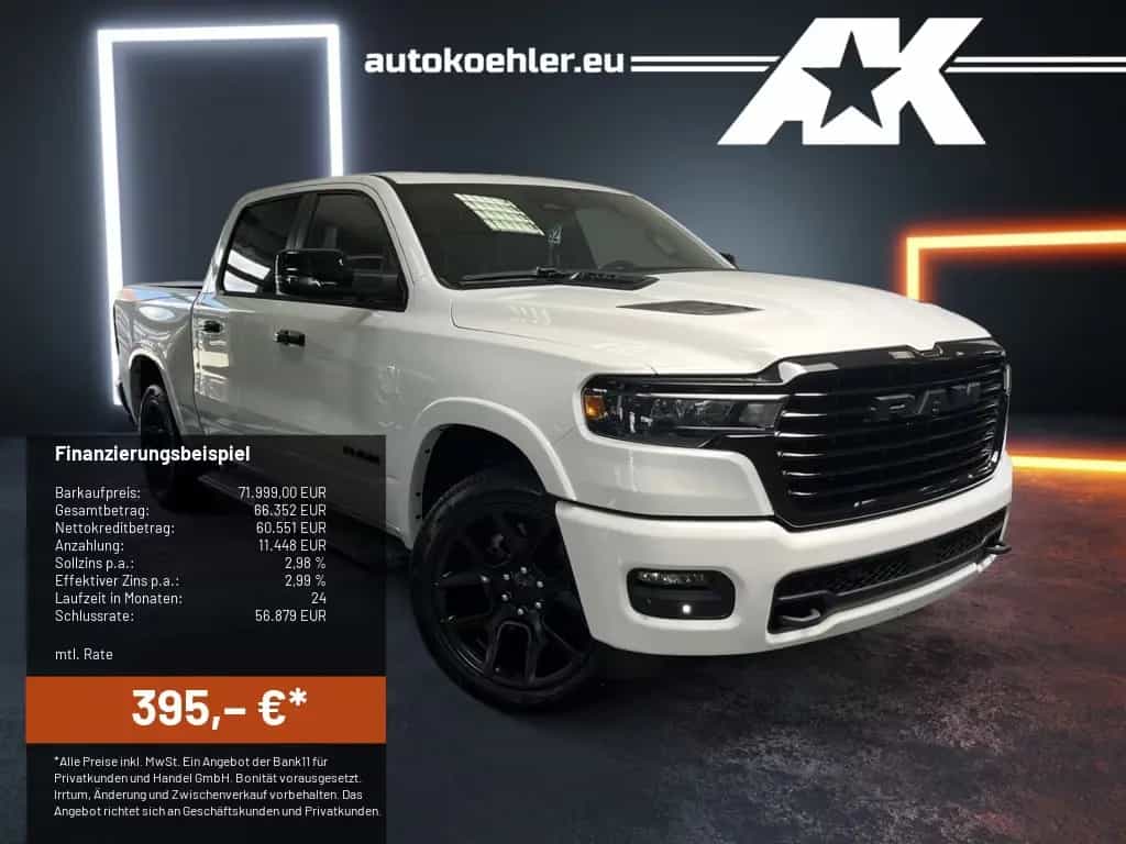 Dodge RAM Laramie Night ACC HUD SITZBELÜFTUNG LED PANO null-photo-0