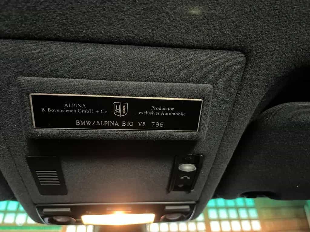 ALPINA B10 Limousine - 12/2000-photo-9