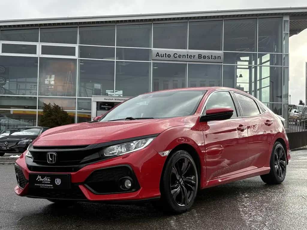 Honda Civic 5-trg.1.0 Elegance KAMERA/NAVI/DAB/AHK/SHZ 06/2017-photo-1