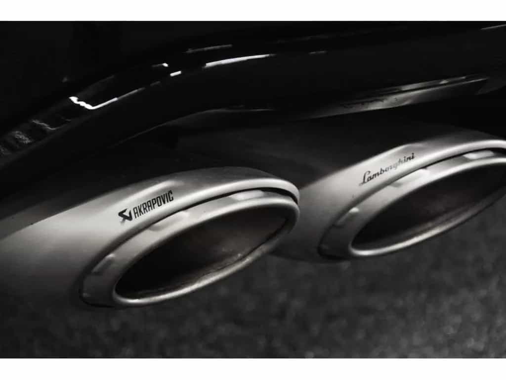 Lamborghini Urus V8 - NERO HELENE / ORANGE - AKRAPOVIC 07/2022-photo-11