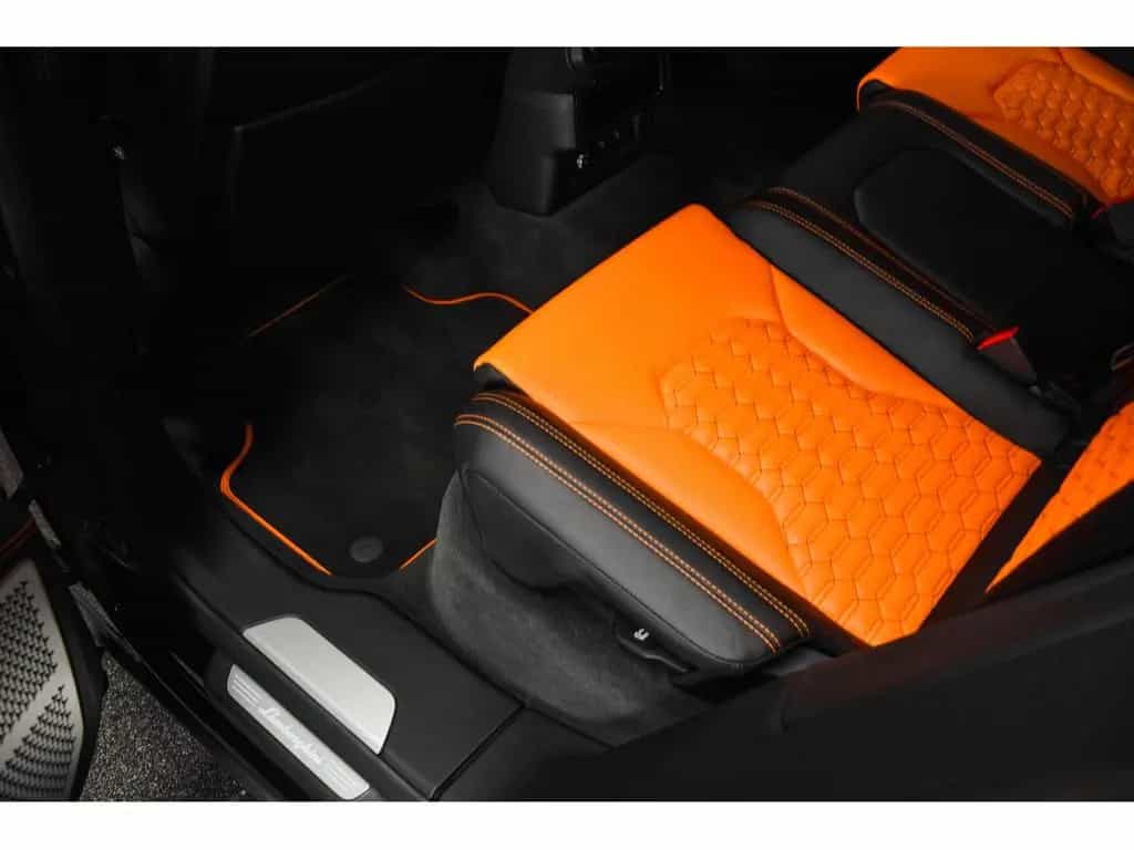 Lamborghini Urus V8 - NERO HELENE / ORANGE - AKRAPOVIC 07/2022-photo-16