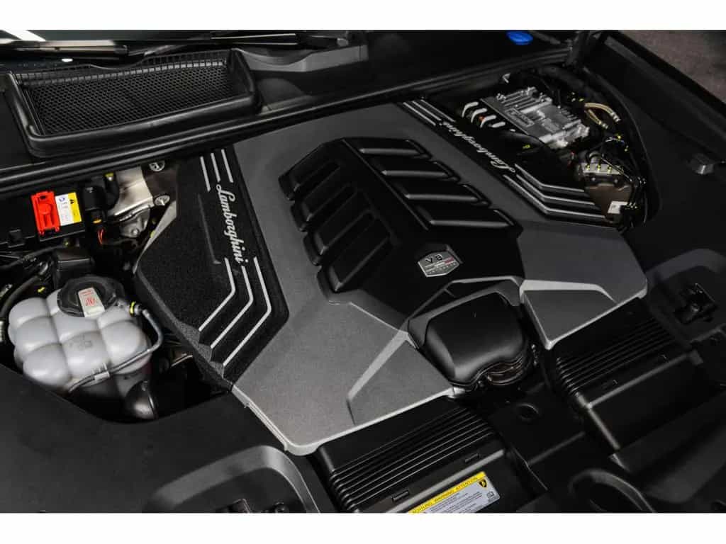 Lamborghini Urus V8 - NERO HELENE / ORANGE - AKRAPOVIC 07/2022-photo-24