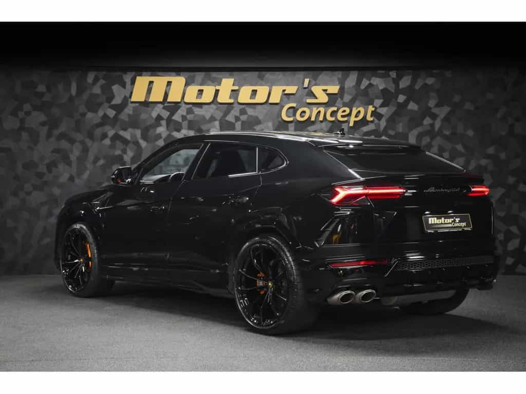 Lamborghini Urus V8 - NERO HELENE / ORANGE - AKRAPOVIC 07/2022-photo-6